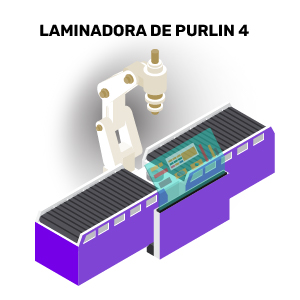 Laminadora de Purlin 4